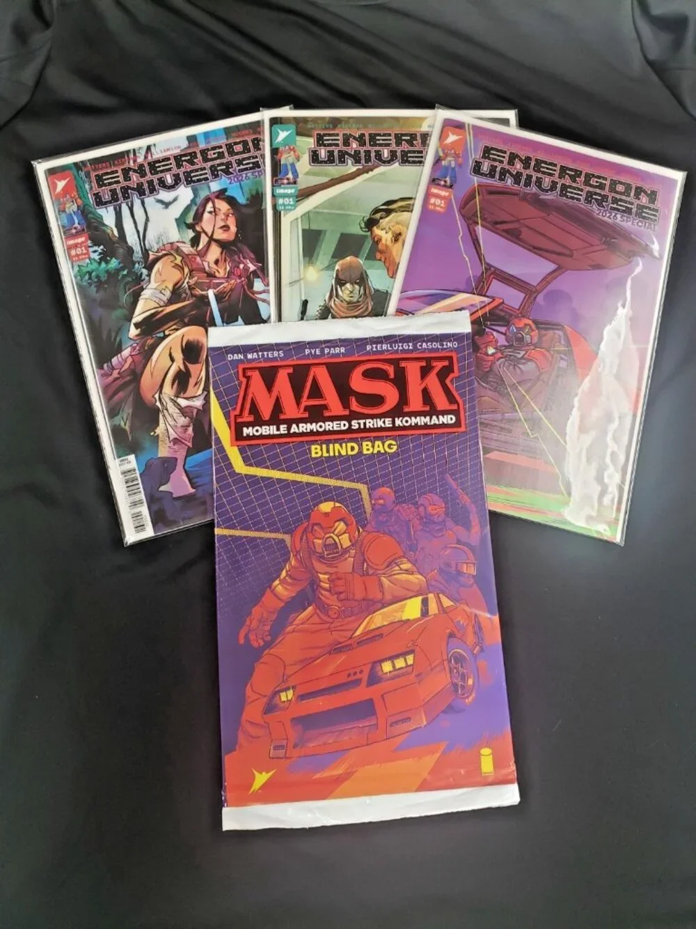 Energon Universe Special 2026 & MASK #1 Blind Bag Starter A B C Variant Set - Picture 1 of 12
